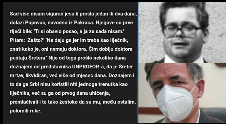 oluja0895's tweet photo. "Ni današnji lider #Srba u Hrvatskoj etnobiznismen #MiloradPupovac koji cijelu strategiju #SDSS-a gradi na konfliktu s većinskim narodom, nije se zacrvenio zbog #drIvanaŠreter Niti hrvatskoj javnosti objasnio što bi svaki čovjek s mrvom morala i savjesti morao"
✒Zlatko Pinter https://t.co/jArUUUEK7b