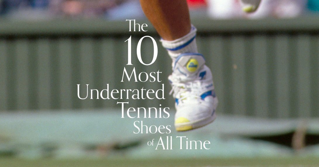 The Most Underrated Tennis Sneakers of all Time. 10 of them. Listed here, via my @racqetmagazine feature. Feel free to argue (folks already are), but either way this covers some historical ground. bit.ly/3voGW1l