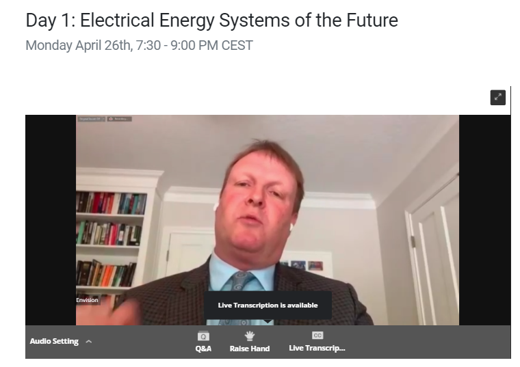 "This summer in #California, we'll have 2000 MW of Li-Ion #EnergyStorage on the grid. So we'll see how the tech works, how the market reacts, how the IT/OT works etc etc, with plans for many other #EnergyStorage tech to follow."

Elliot Mainzer @California_ISO at <a href="/EnVision_Forum/">EnVision Forum</a>