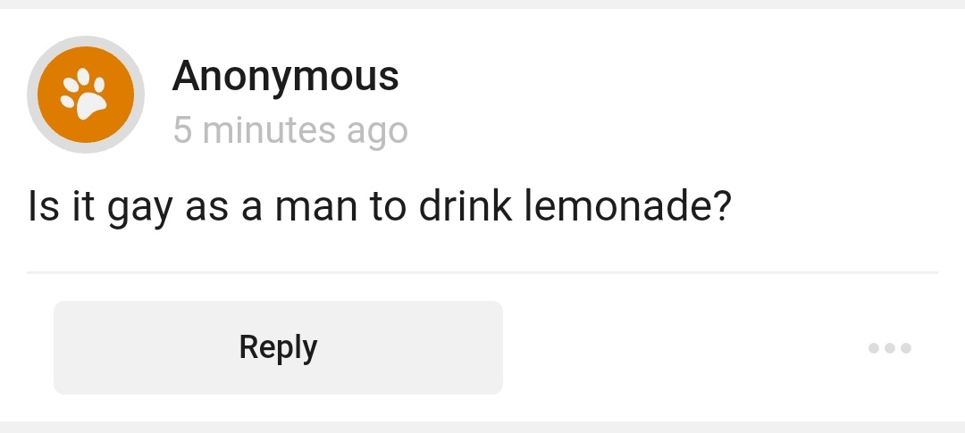 Is the lemonade shooting out of another man's penis?