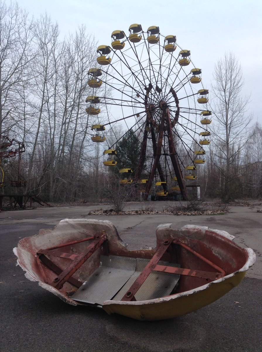 The abandoned city of Pripyat