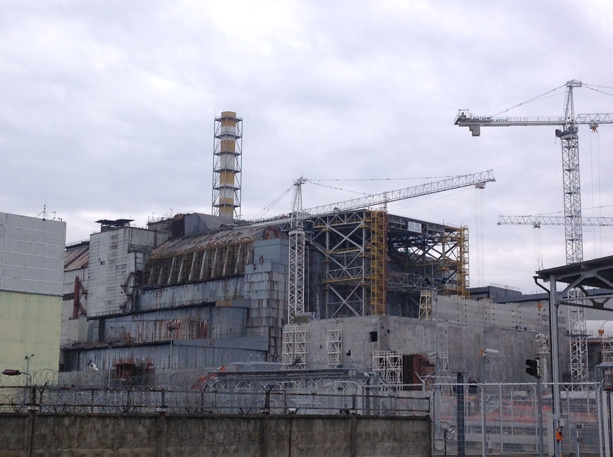 About as close as I’d like to get to Chernobyl ground zero
