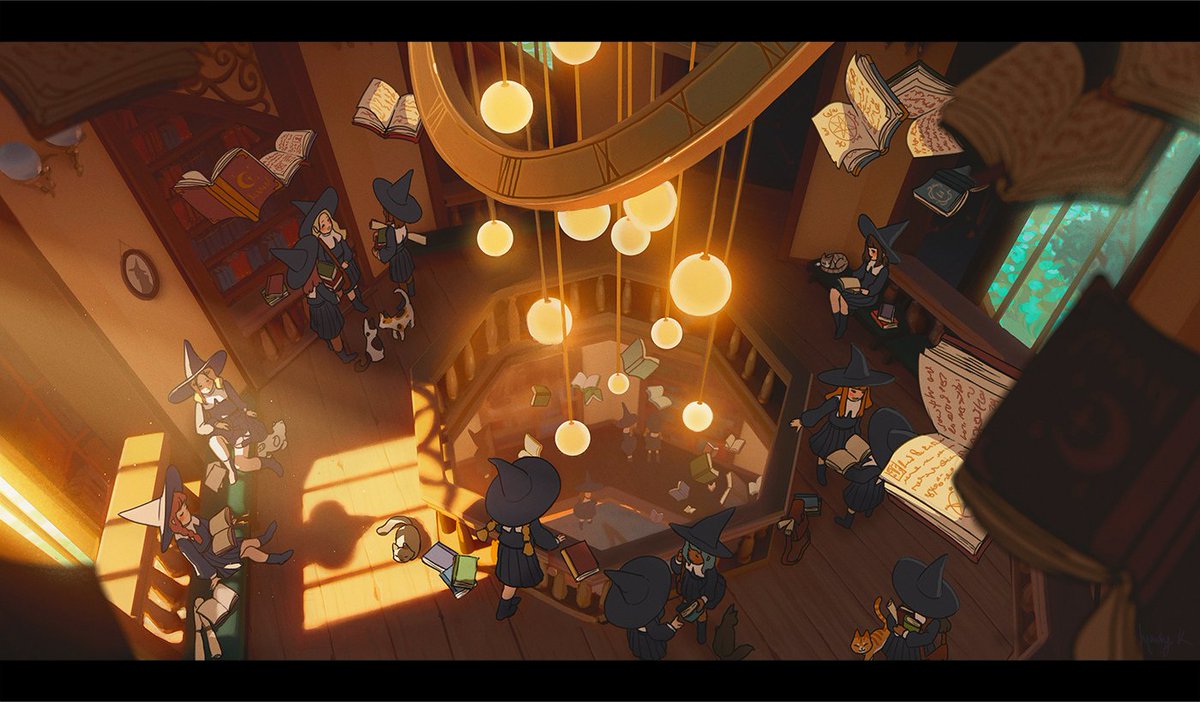 Heres a post collating all the witch art I've been posting lately + an additional concept, I'm sad I never got time to make art of the observatory interior! Hopefully someday! 💕🧙‍♀️🔮 