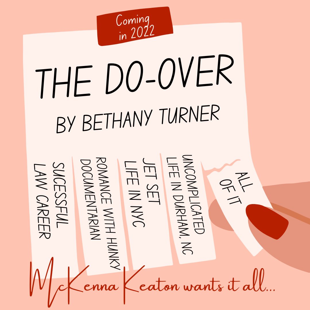 McKenna and Henry can't wait to meet you. 😊 
#TitleReveal #TheDoOver #BethanyTurner #RomCom #2022