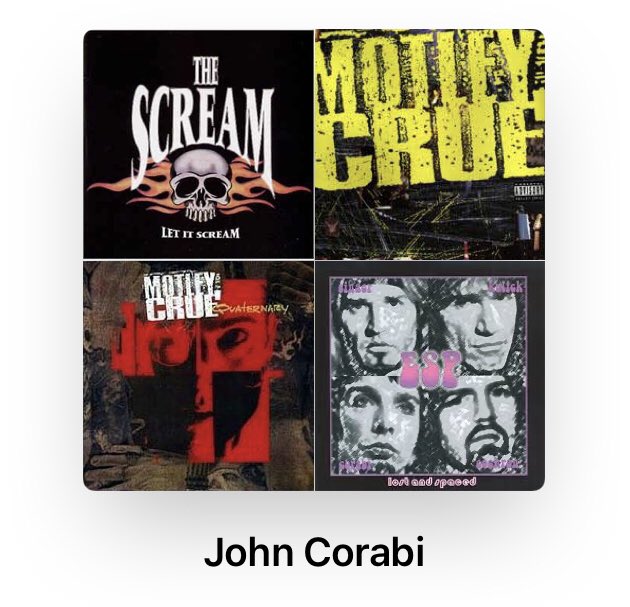 Happy Birthday to one of my favorite singers, spinning my John Corabi playlist today in your honor!!  