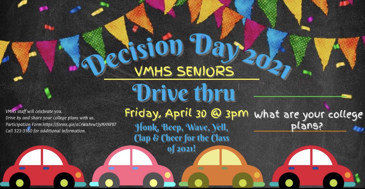 21Vmhs's tweet photo. Decision Day Parade!!!!! 🎉💙❤️ https://t.co/my7fmHEoGT