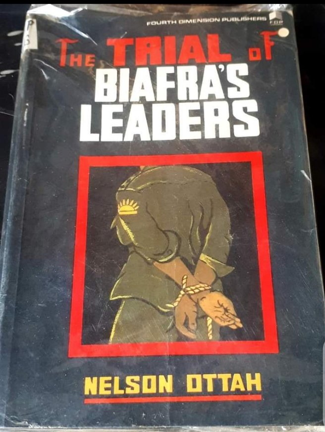 28. The Trial of Biafra's Leaders by Nelson Ottah.29. The Nigeria Civil War by John de St. Jorre.30. BIAFRA: Selected Speeches with Journals of Events by Chukwuemeka Ojukwu.31. Win the War.... Inside Biafra by Okenwa Enyeribe.