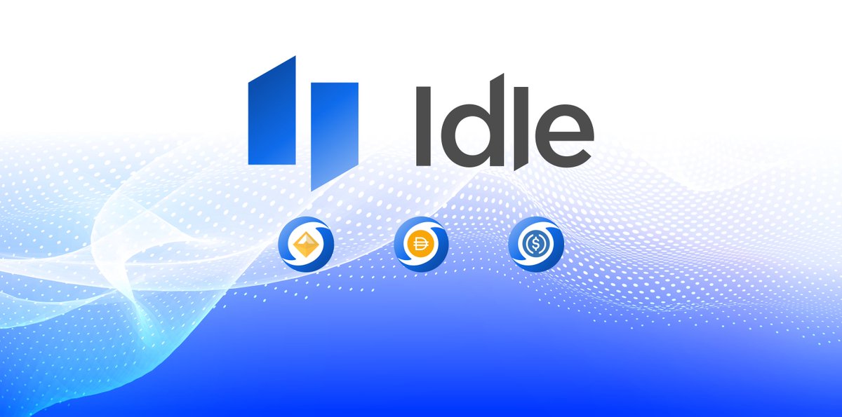 𝗢𝘃𝗲𝗿𝘃𝗶𝗲𝘄  Idle Finance brings automatic asset allocation & aggregation to the interest-bearing tokens economy. It bundles stable crypto-assets (stablecoins) into tokenized baskets that are programmed to automatically rebalance based on different management logics
