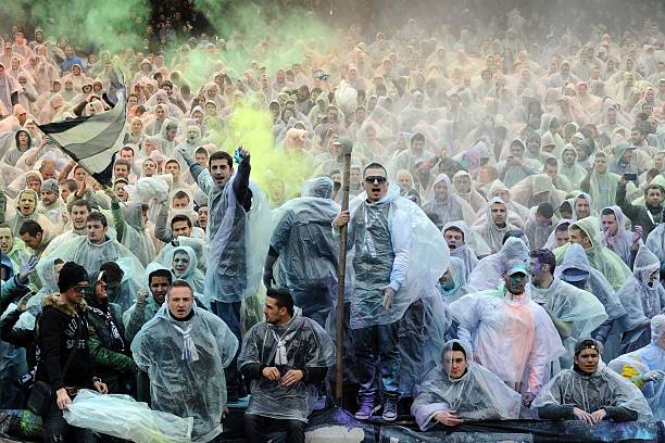 Well known for their TIFOs & choreographies, Ultras Marines have built a reputation for the unique & creative displays they produce on match daysBest exemplified by this brilliant "All colours are beautiful" show they did to celebrate their supporter friendship w St. Ettienne