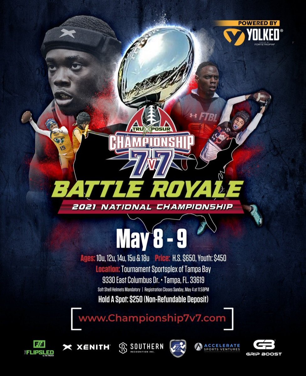 Greedy_Elite's tweet photo. Tampa Fl we will see y’all there next weekend! @Championship7v7 @TruXposur @TruxposurM @Coast2Coasttc https://t.co/Mh1dWSUpBp