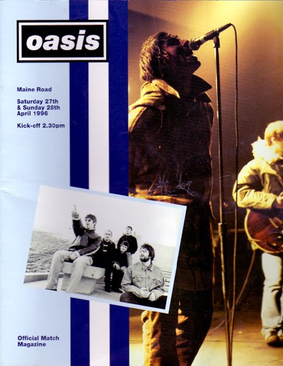 .Fifty one trucks were used to deliver the equipment to stage Oasis' concerts at Maine Road in April 1996.A giant shipyard crane was used to safely carry it over the football pitch as the club had a game against Liverpool the following weekend.  #MaineRoad25