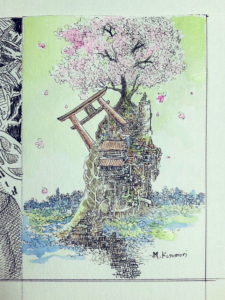 MKusumori's tweet photo. #ド直球に言いますがフォロワーでいてくれてありがとうございます

ちびちび大きな絵を描き始めたので、これから少しずつ廃人化して行きますが、それも込みで楽しんで頂けると幸いです😁

しばらくすると展覧会か何かでお披露目出来ると思います🤗 https://t.co/tLwjUJcb9Y