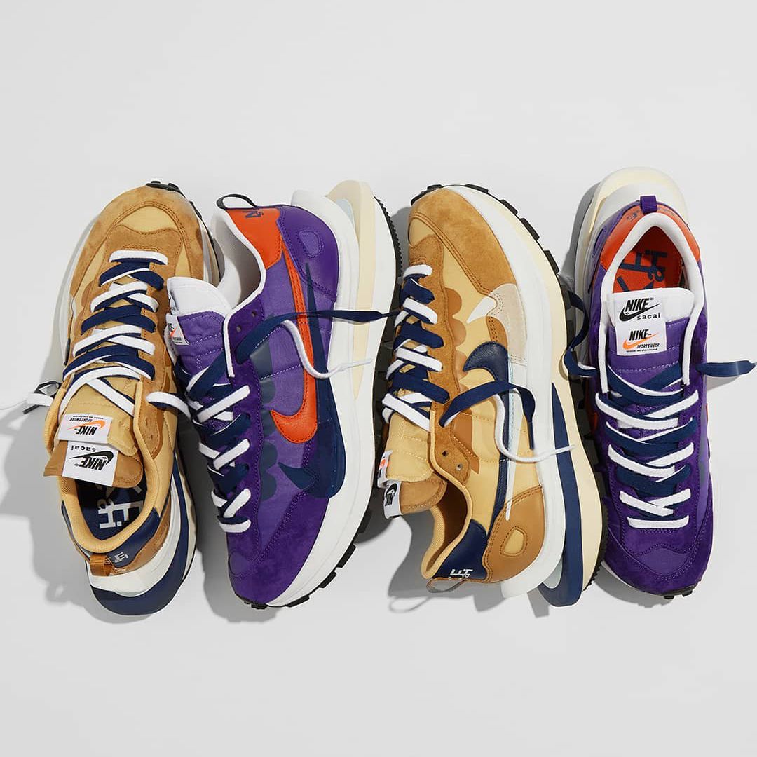 sacai vaporwaffle colorways