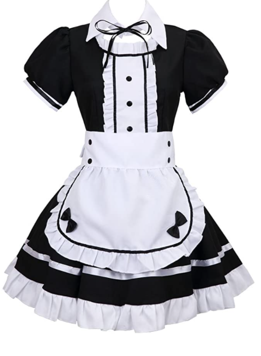 Rightize's tweet photo. Event is starting now! Loser has to be the personal butler of the winner for an hour after event wearing this maid outfit.. https://t.co/eJFipV6byZ https://t.co/0yoK79sp0u