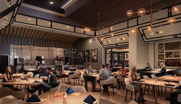 celebrationpt's tweet photo. Put your helmets on. Spurrier's Gridiron Grille is coming soon to #CelebrationPointe this summer!🏈 Experience the legacy of Steve Spurrier, and try out some of his favorite signature dishes. 📸: @spurriersresta #Gainesville #Gators #GoGators #GatorFootball https://t.co/QYQGVujv0B