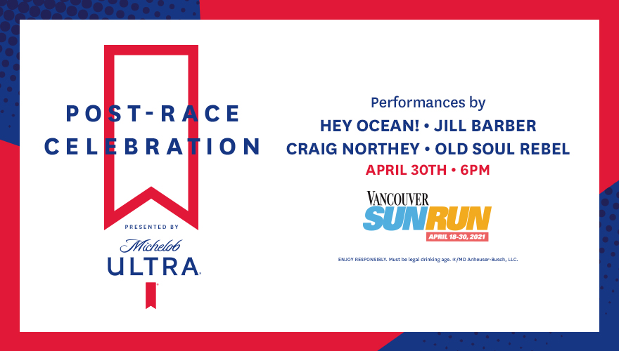 VancouverSunRun's tweet photo. Are you as excited as we are for the LIVE Post-Race Celebration presented by @MichelobULTRACA with support form @iyaletown happening this Friday?! Don't forget to RSVP to receive your link to the show! Check your email for your RSVP link. #VirtualSunRun https://t.co/inEyIroVIs