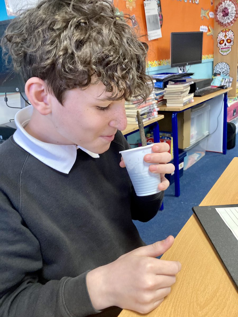 BPSMsMacCallum's tweet image. P7S are busy working towards their bronze award in the #rspbwildchallenge . Today, we made smelly cocktails to reflect our school outdoor environment. #outdoorlearning #experiencenature @Natures_Voice @BonnybridgePS