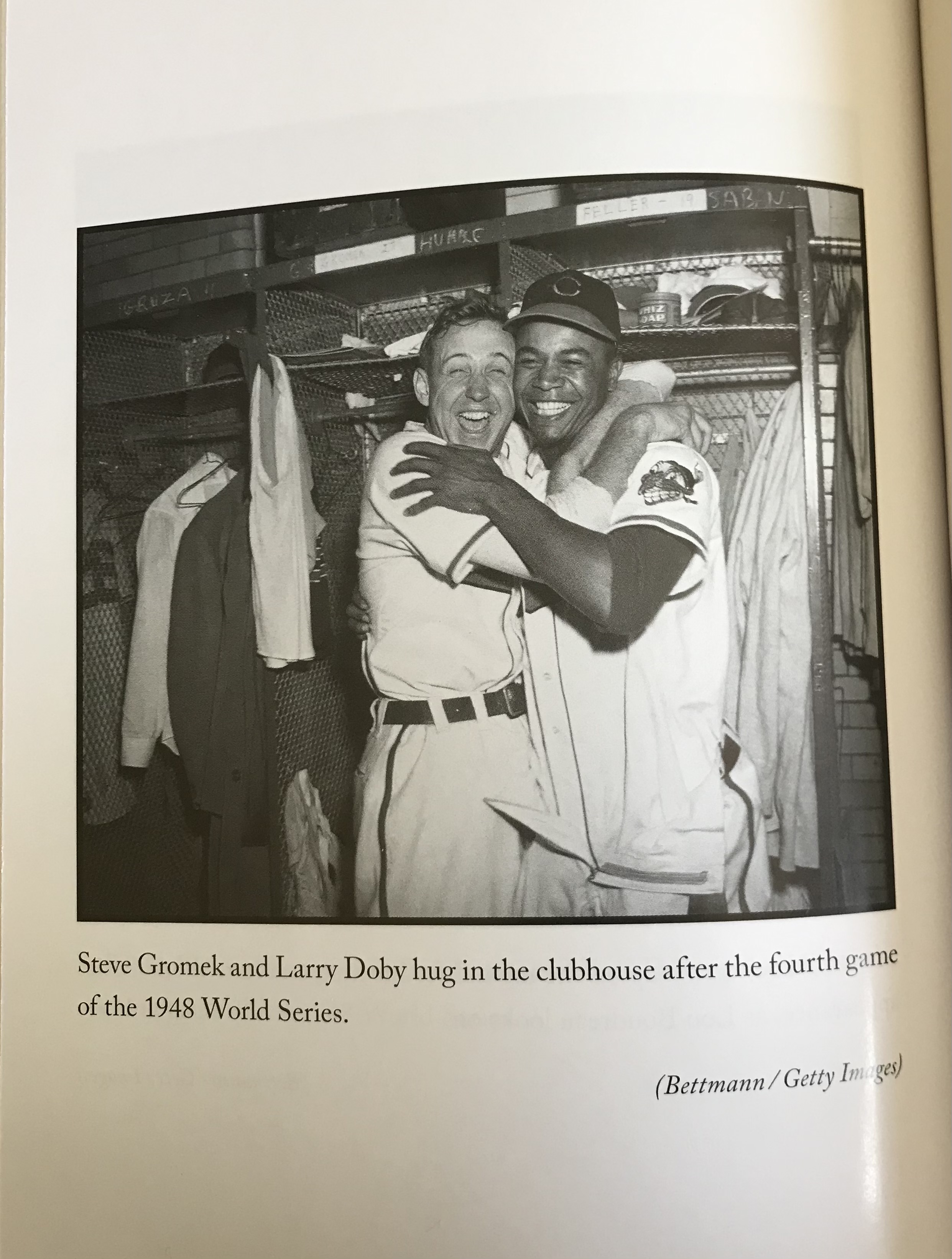 Don D. on Twitter: From the new book 'Our Team' by @LukeEpplin : The  famous photo of Gromek & Doby in the @Indians clubhouse during the 1948  World Series. I like how