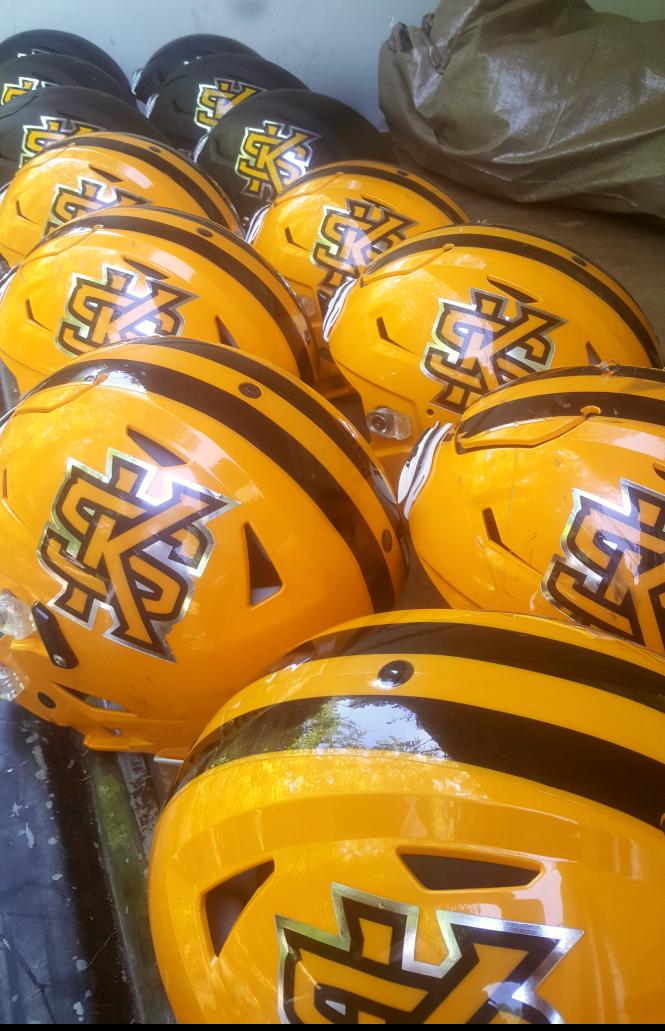 Chris Graham (@riddellcpgraham) on Twitter photo Picked up Kennesaw State University's football helmets today for reconditioning! Appreciate Joe and the rest of the equipment staff trusting myself and Riddell with their helmets this year. E.A.T.! #teamriddell <a href="/RiddellSports/">Riddell Sports</a> Picked up Kennesaw State University's football helmets today for reconditioning! Appreciate Joe and the rest of the equipment staff trusting myself and Riddell with their helmets this year. E.A.T.! #teamriddell <a href="/RiddellSports/">Riddell Sports</a>