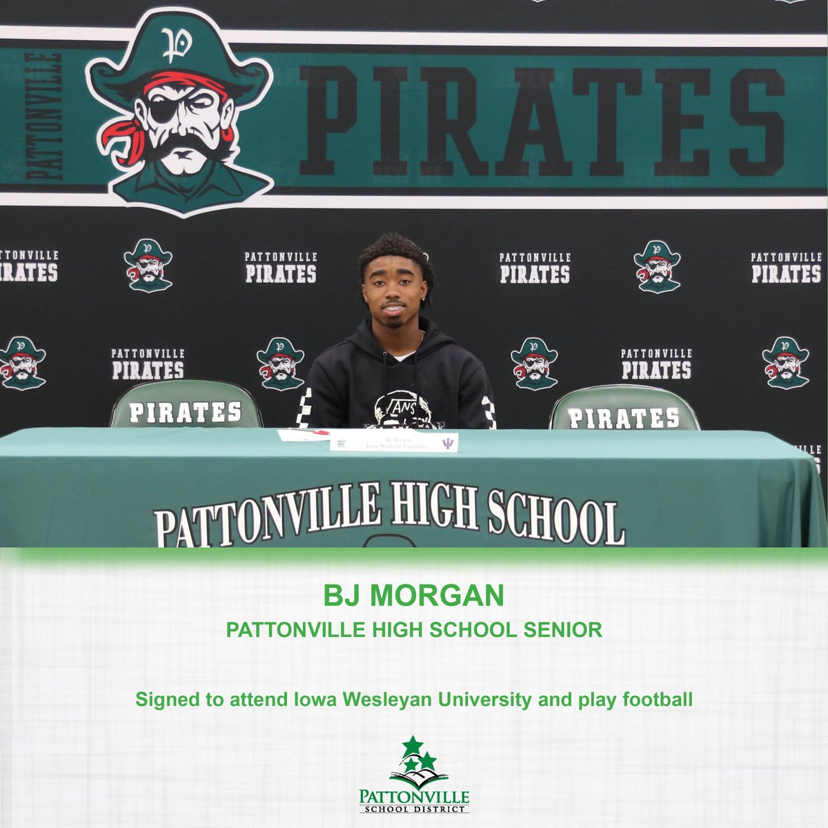 PattonvilleSD's tweet photo. BJ Morgan, football, Iowa Wesleyan University
Lucy Ndungu, cross country and track and field, Cloud County Community College
Zach Noles, volleyball, Missouri Baptist University
Millen Patel, baseball, Culver-Stockton College https://t.co/VQ5Kdsautx