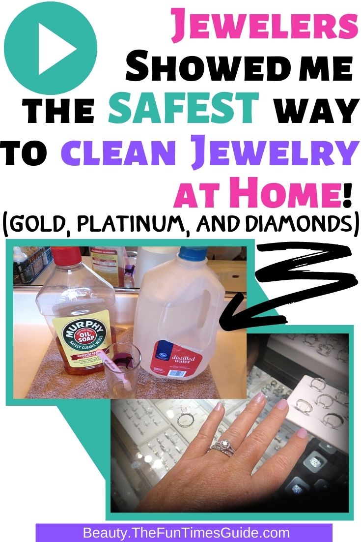 FunBeautyTips's tweet image. How To Clean Jewelry At Home: 2 Homemade Recipes Recommended By A Jeweler - 1) Murphy’s Oil Soap OR 2) Dawn Soap. Oh, and see how a hair dryer makes all the difference!  bityl.co/5dW0
