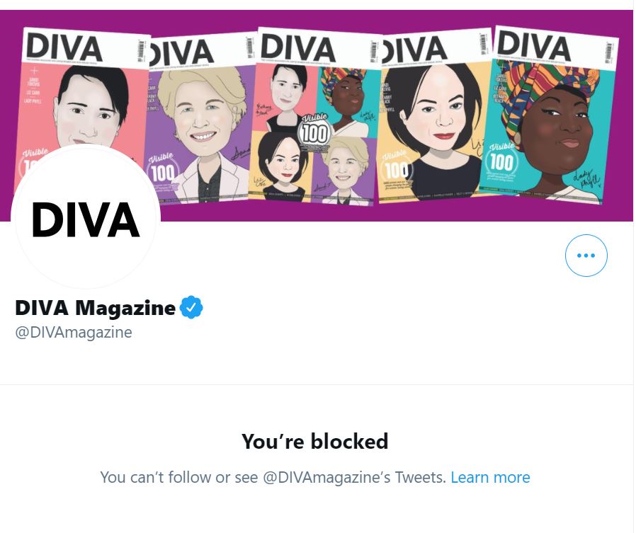 Was it something I said? Clearly @DIVAmagazine didn't appreciate my article for #LVW21  lesbianandgaynews.com/2021/04/jo-bar…