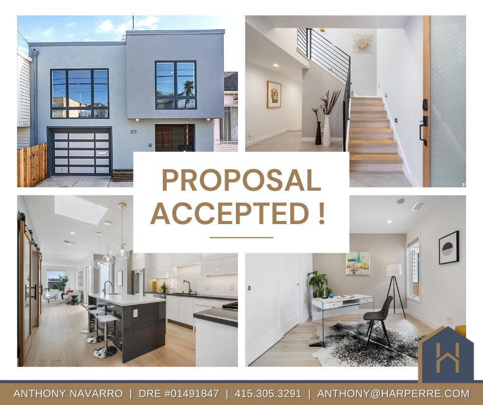 AnthonysRE's tweet image. This Designer's Urban Oasis Masterpiece Just Went UNDER CONTRACT!

Features: 
✓ Open Floor Plan 
✓ Extensive City views 

Looking to buy?
For more information, contact: Anthony Navarro DRE #01491847 at 415-305-3291 or anthony@harperre.com

#ProposalAccepted #LoveTheWayYouLive