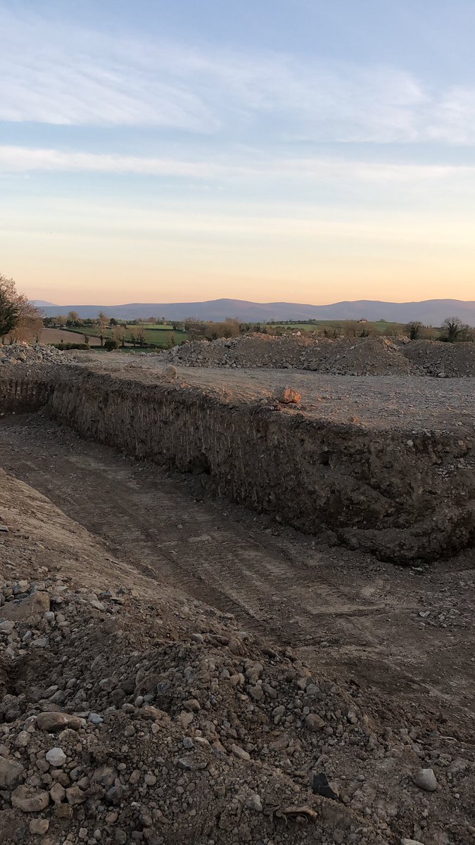 Tanks ready to be poured during the week.