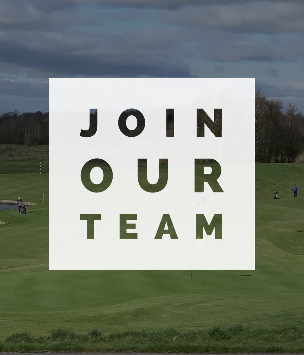 Wychwood Park Hotel &amp; Golf Club are recruiting a 3rd year/qualified professional to assist the team &amp; drive the golf business forward. The self-motivated professional will be responsible for generating business in the pro shop &amp; developing the golf academy. DM me for more info.
