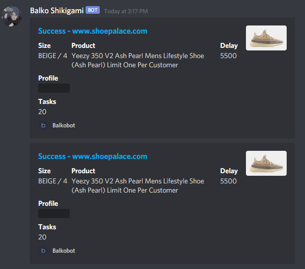 2 pair restock. I take both pairs. SP restocks so nasty with Balko :) 

🤖: <a href="/balkobot/">balkobot</a> 
⚡️: @JoeHomieProxies 
👨‍🍳: <a href="/AMNotify/">AMNotify</a> <a href="/paradoxnotify/">Paradox AI</a> <a href="/NotifySquared/">N2</a> <a href="/8ROWSER/">8ROWSER</a> 

S/O: <a href="/CookDojo/">Cook Dojo</a>