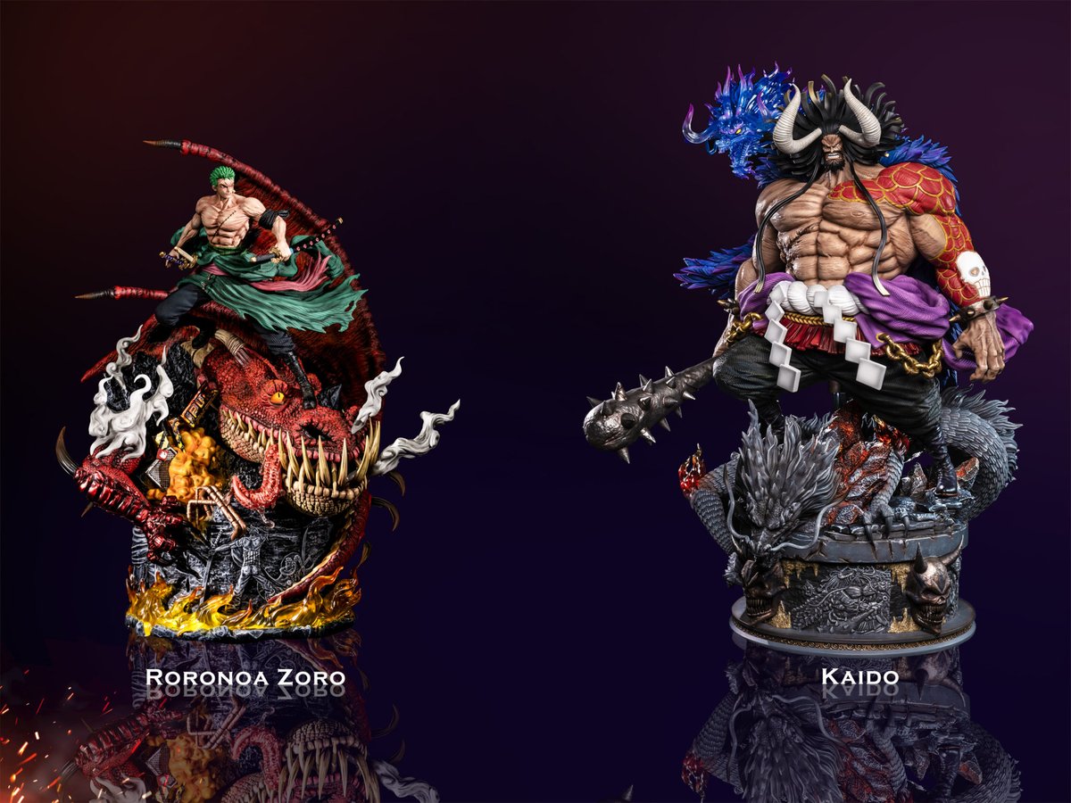 MundoKame's tweet photo. 🔥 DT Studio - Kaido 🔥

- 471 €
- Medidas: H 68, W 50, D 36 cm
- Lanzamiento: 3T de 2021
- PO abierto!

#DTStudio #OnePiece #Kaido https://t.co/NbUtTwCnDK