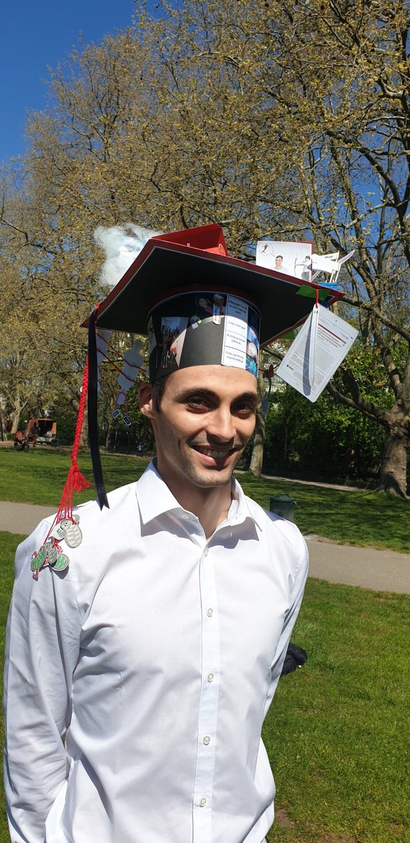 BrunhildeWirth's tweet photo. 36 people followed the online PhD defense of Max today. He did  a great job: wonderful presentation and defense. Congratulation!!! The weather was fantastic and we celebrated his success on the @UniCologne lawn. @MaximilianTh @MinJKye https://t.co/FR674st2uT
