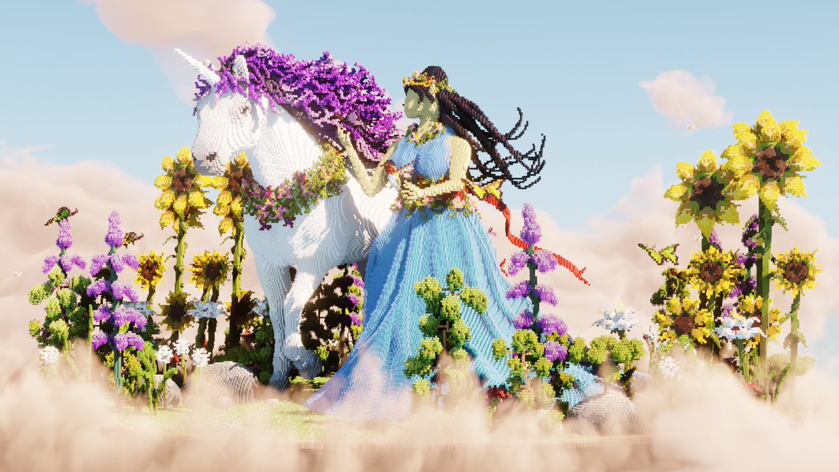 The latest masterpiece created by one of our very own <a href="/SadicalMC/">Brett ! !</a> 

"My Beautiful Companion"
🏗️built on: <a href="/BuildersRefuge/">Builder's Refuge</a> 
🎨rendered by: <a href="/iAleM_/">AleM</a> 

Want to see more? Visit our discord: galaziosmc.wixsite.com/gdmc

#Minecraft #buildteam #3dartwork #Minecraftbuilds