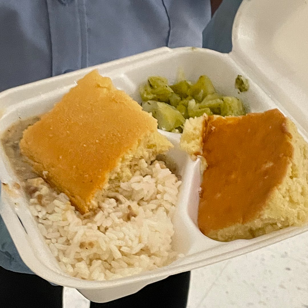 The food has been filled with bugs. The food has been sludge. A detainee told us he wouldn’t feed it to his dog. We saw one tray of food and we couldn’t recognize what some of it was.They know jail isn't a hotel. But we're talking about human beings. People deserve respect.