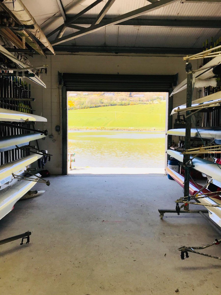 skibbrowing's tweet photo. Great to have these doors back open today 🙌🏻 #returntorowing #sportireland #irishrowing #rowing #ilenriver @RowingIreland https://t.co/iiPDTfsJav