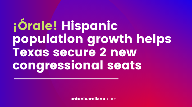 The Census data is clear, Texas is ground zero for our nation's demographic shift, and it's being led by the massive Hispanic population growth over the past decade.  #2020Census