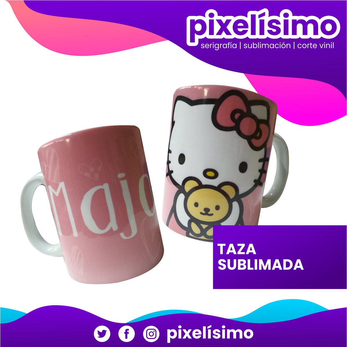 pixelisimo's tweet image. 🎉♦️En pixelísimo, contamos con una gran variedad de artículos para tu fiesta o negocio ♦️🎉

✔️ Taza sublimada con el diseño de tu preferencia 😍

m.facebook.com/pixelisimo/

#Xalapa #pixelísimo #tazas #tazasublimada #HelloKitty