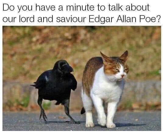 Reila18's tweet photo. @johncusack Saw this and immediately thought of you. #TheRaven https://t.co/go4yp6bvm0