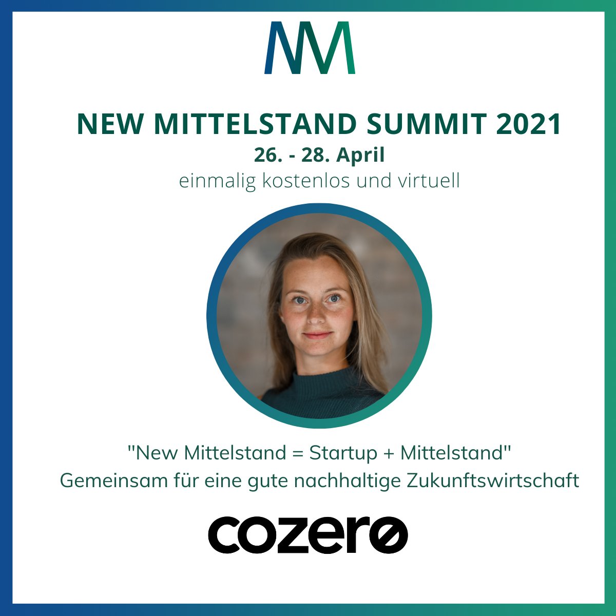 This Wednesday our own Helen Tacke will be speaking at the New Mittelstand Summit 2021 about #decarbonization. Join her session in German about the 'Dominoeffekt der Dekarbonisierung' on April 28, 5pm. hopin.com/events/new-mit… #Mittelstand #carbonmanagement #carbonperformance