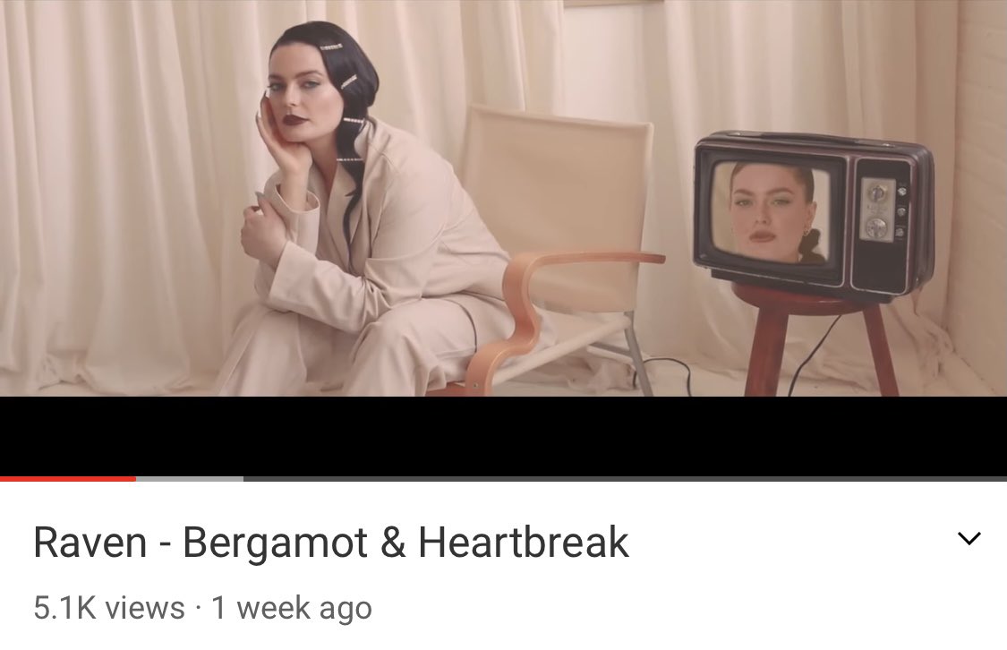 5k on the Bergamot &amp; Heartbreak visual! ILU