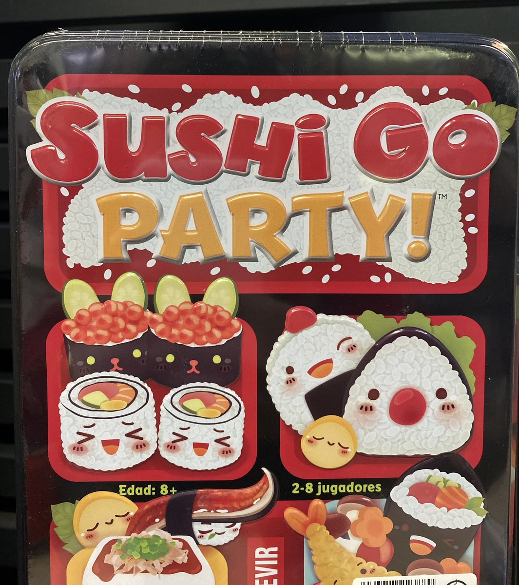 kaburigames's tweet photo. De nuevo en tienda #sushigo #sushogoparty y #codisecret #dungeonraiders !!! 👏🏻👏🏻👏🏻👏🏻👏🏻@DevirIberia @Noeblanch @MeritxellNieto @JRamonBalcells @AnchovyTime https://t.co/JeagFRaYwt