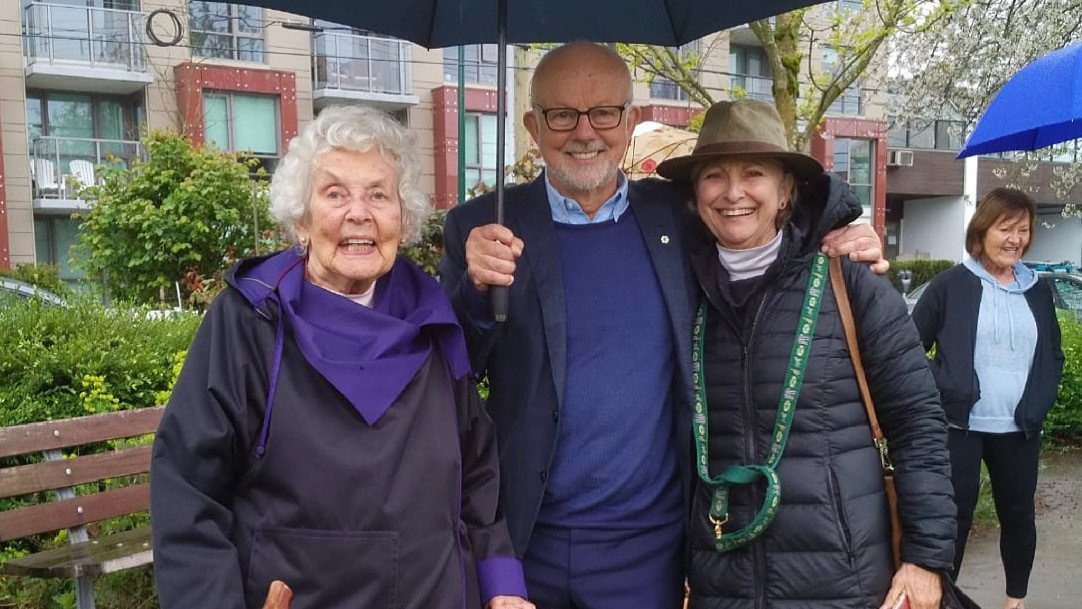 We celebrated my Mum's birthday over the weekend—she turned 95!