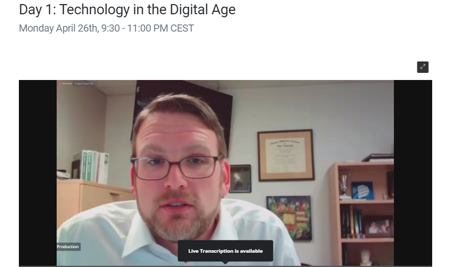 "Because of the change we're seeing in how 'devices' connect to the grid, mostly via #PowerElectronics ... our clean energy transition is a #Digital Transition...
And data is key ... as an example, how we use PMU data."

Matthew Gardner from <a href="/DominionEnergy/">Dominion Energy</a> at @Envision_Forum