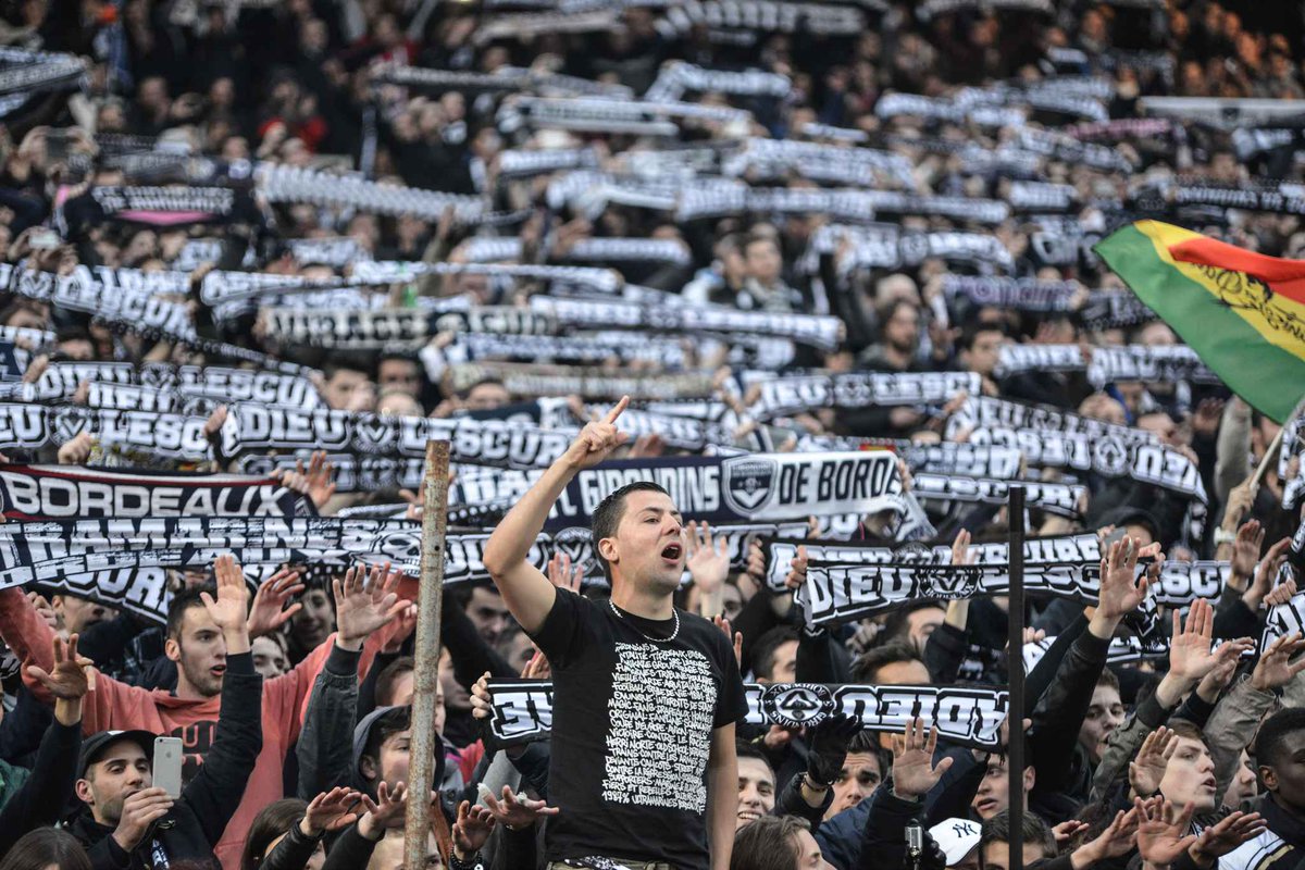 Then of course there's the Bordeaux fanbase.One of the biggest & best in France thanks in part to their active support group "Ultra-Marines" one of the oldest supporter groups in the country.