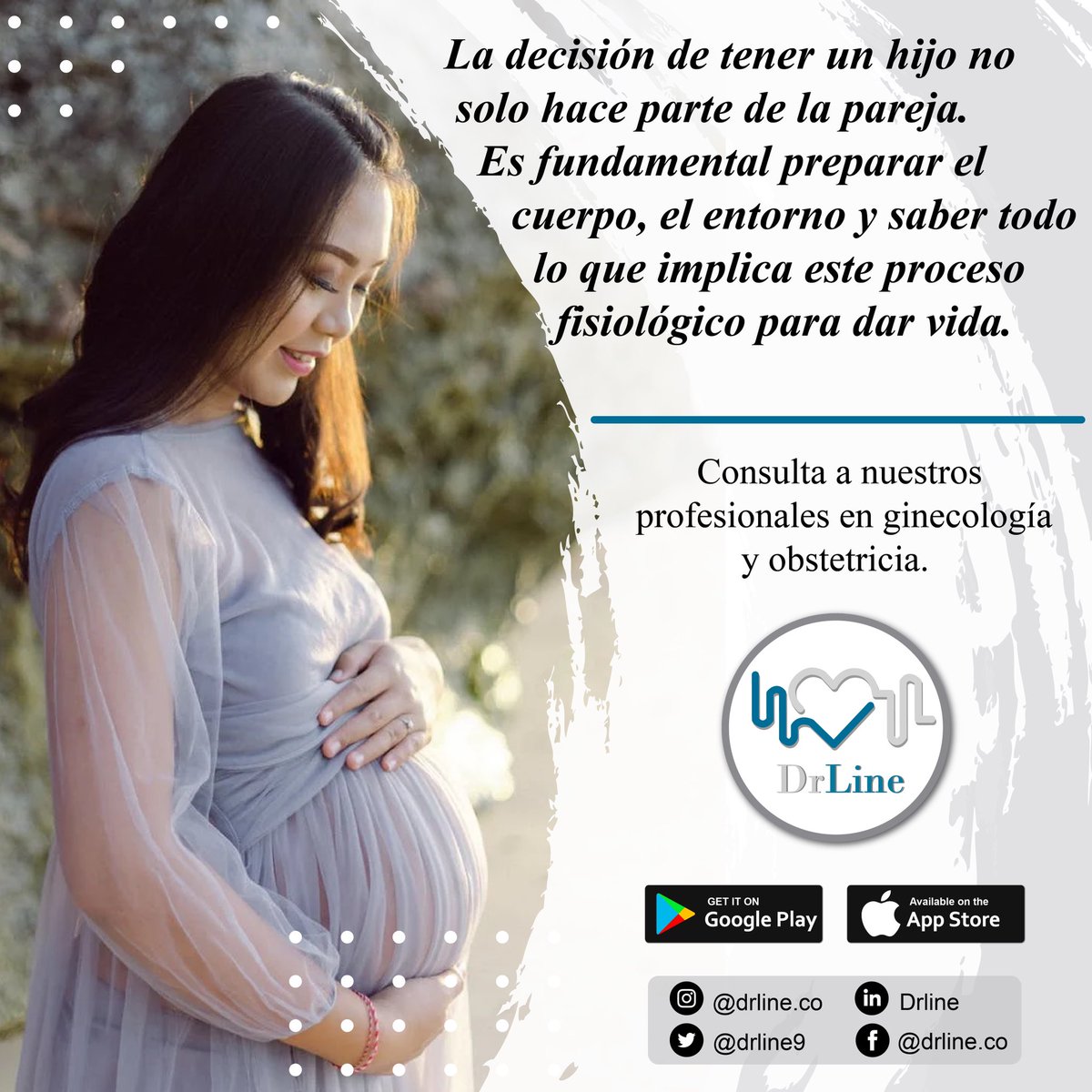 La dulce espera es una gran responsabilidad que se debe llevar de la mano de profesionales que garanticen tu salud y la de tu bebé♥️

Tenemos los especialistas indicados para ti, regístrate y consulta📲

#Telemedicina #docColombia #Drline #Medicina #Medicos #quedateencasa