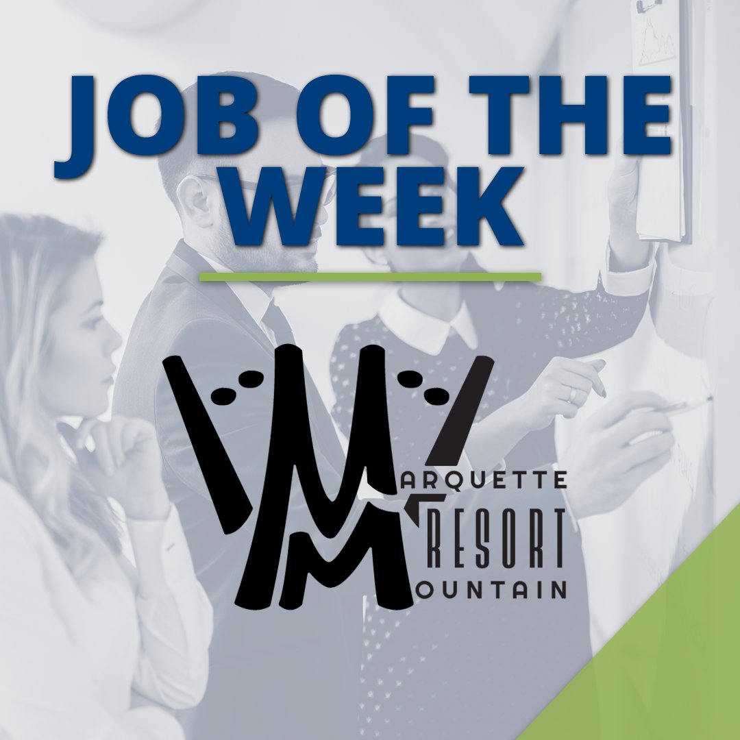 Marquette Mountain Resort is hiring an Events Coordinator, a Bar Manager and a Kitchen Manager/Head Cook. Check out the job descriptions here - marquette.org/talent/ #joboftheweek #upjobs #mijobs