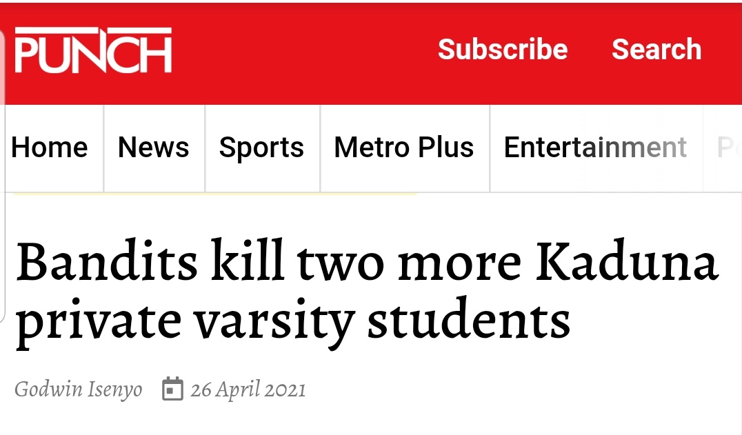 THREADAll of these stories were published today. 1/