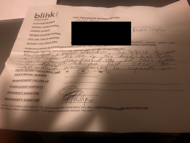 "Maybe they got mixed up?"Nah.Nicola has reached out to  @blinkfitness repeatedly by both email and written complaint, and even filed a report with the Better Business Bureau seeking some kind of intervention.