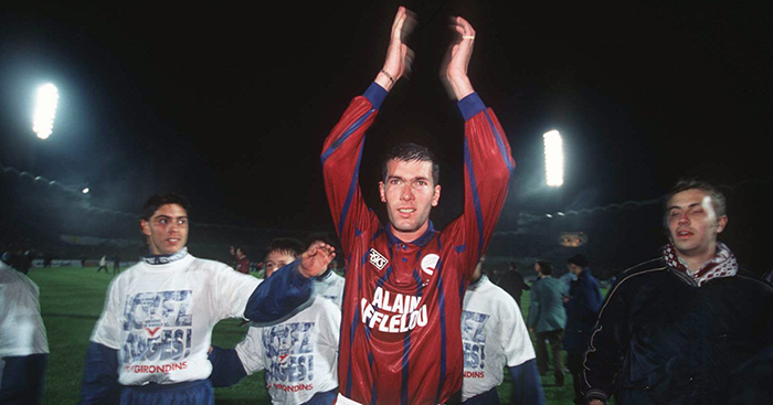 However it's their run to the 1995 UEFA Cup final that's most iconic.In the quarter finals a Bordeaux side featuring Christopher Dugarry, Bixente Lizarazu & most famously Zinedine Zidane came back from 2-0 to take down an AC Milan side that was arguably the best in the world.