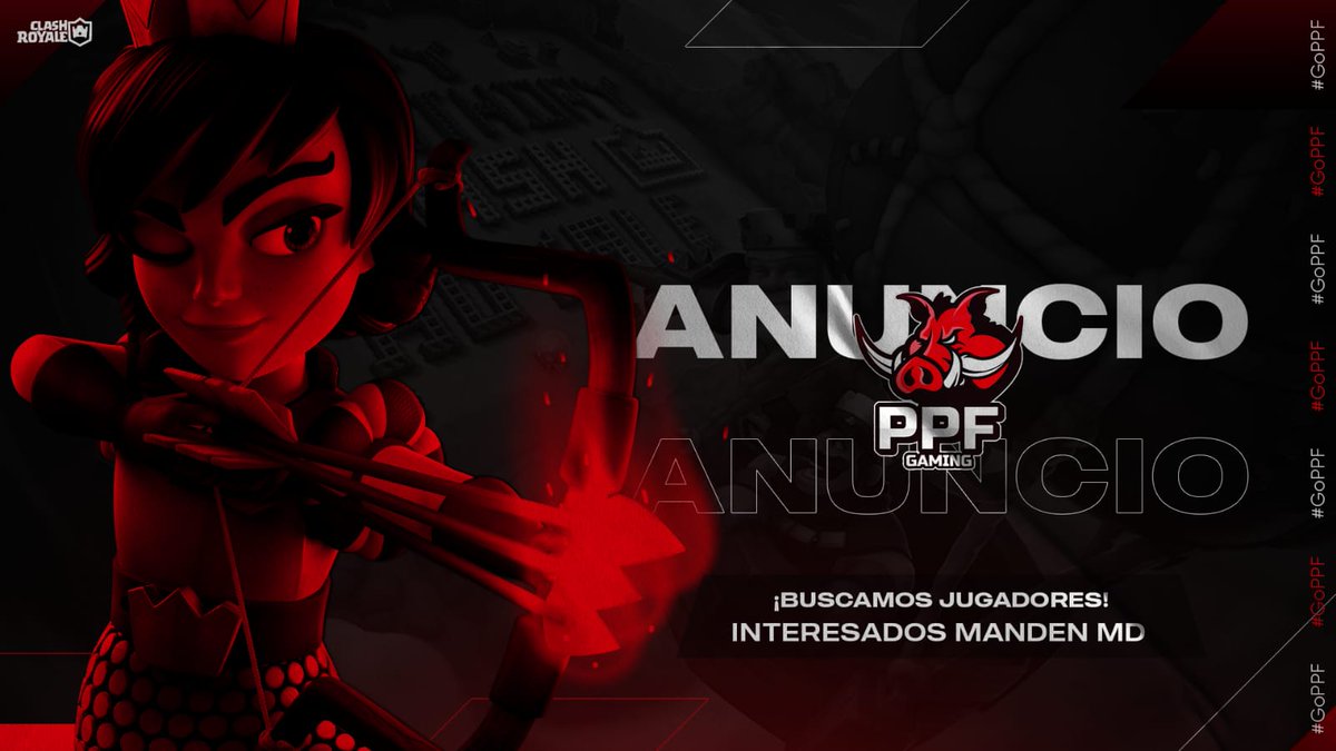 ANUNCIO | #CR
Buscamos Jugadores 👤
Para cerrar nuestro roster estamos en la búsqueda de jugadores. 

Requesitos:
× Disponibiliadad de horario
× Experiencia
× Dispuesto a hacer TO

Ofrecemos:
× Actividad
× Diseños
× Paga WR 💵
Interesados envien DM ✉
